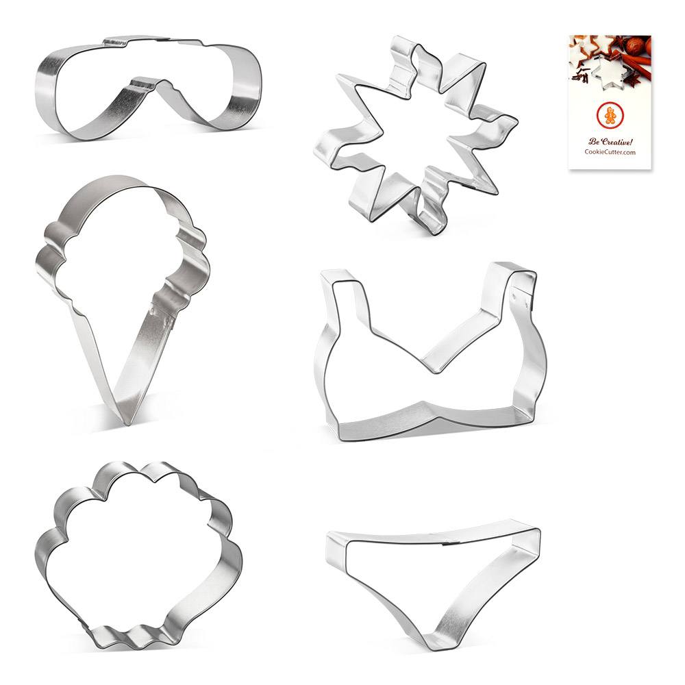 3 Sizes Beach Conch Seashell Cookie Cutter